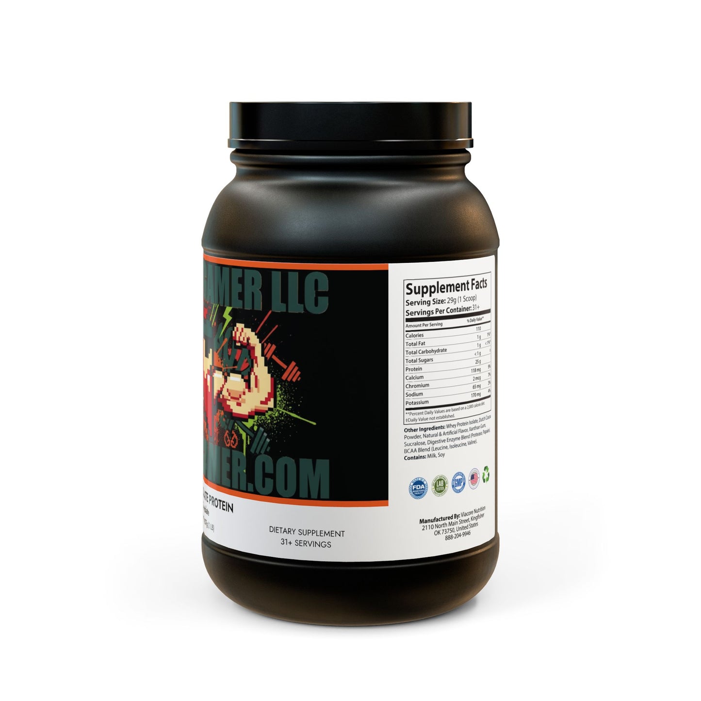 BROTEIN SHAKE. Whey Isolate Protein Supplement (907g, 2lb)