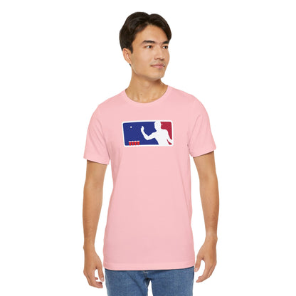 MAJOR LEAGUE PONGER. Unisex Jersey Short Sleeve Tee