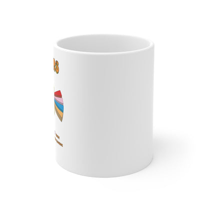 PC MAN EATS. Mug 11oz