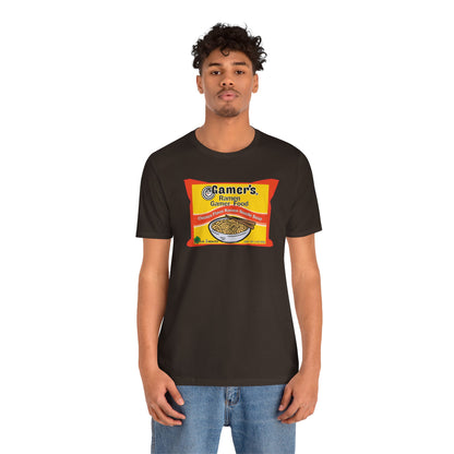 RAMEN GAMER FOOD. Unisex Jersey Short Sleeve Tee