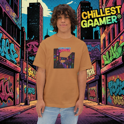 CHILLEST GAMER® ALLEY. Unisex Oversized Boxy Tee
