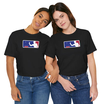 MAJOR LEAGUE PONGER. Unisex Jersey Short Sleeve Tee