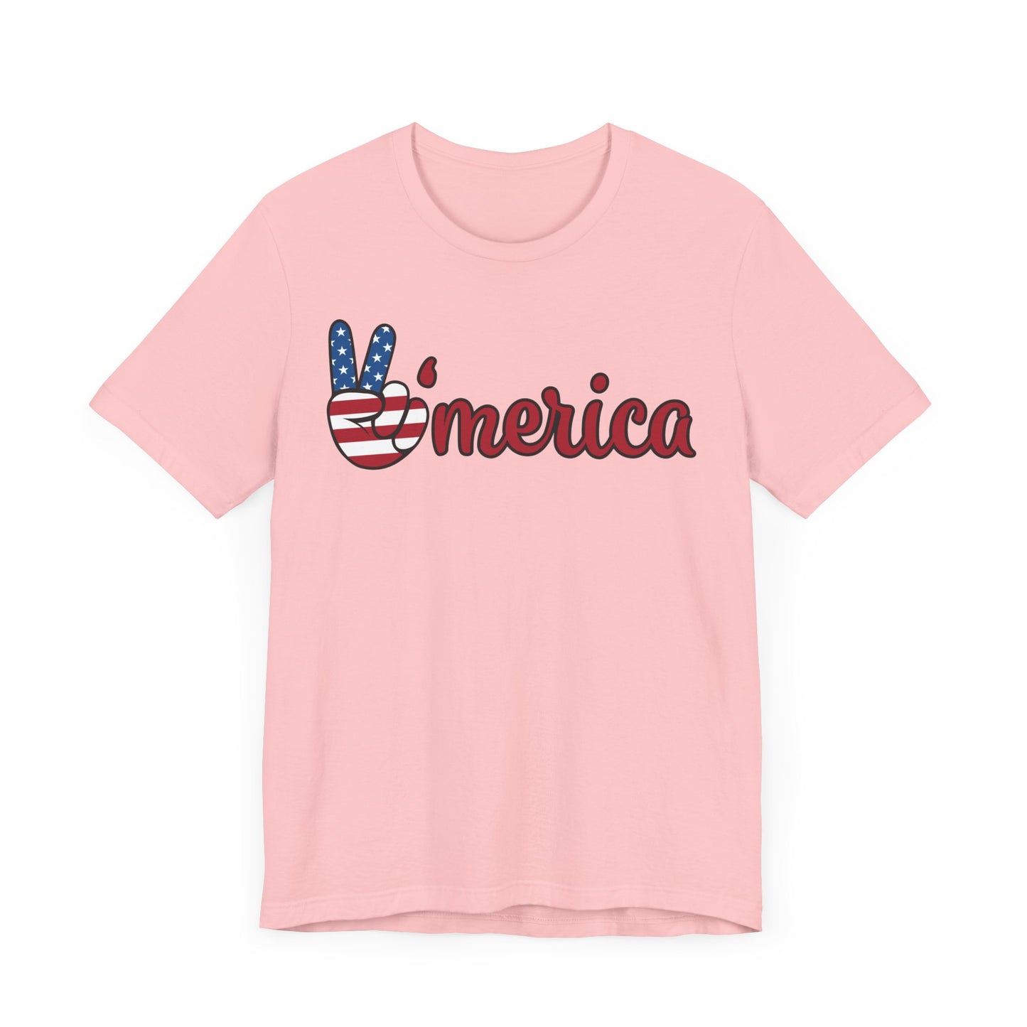 'MERICA. Unisex Jersey Short Sleeve Tee