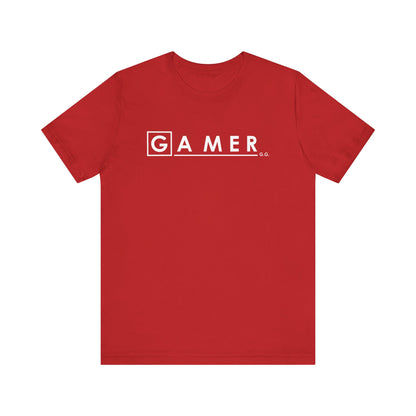 DR. GAMER IS IN THE HOUSE. Unisex Jersey Short Sleeve Tee