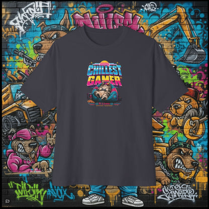 KITTY GAMER. Unisex Oversized Boxy Tee