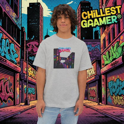 CHILLEST GAMER® ALLEY. Unisex Oversized Boxy Tee