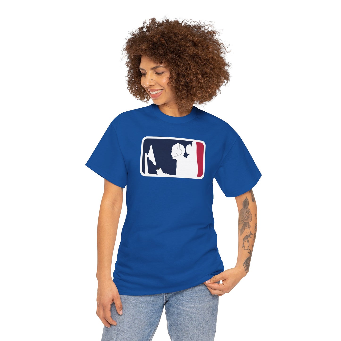 MAJOR LEAGUE GAMER (CONSOLE). Unisex Heavy Cotton Tee