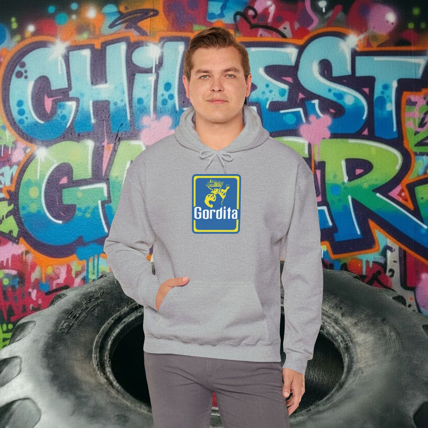 GORDITA. Unisex Heavy Blend™ Hooded Sweatshirt