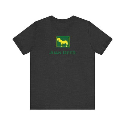 JUAN DEER V2. Unisex Jersey Short Sleeve Tee