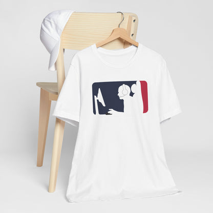 MAJOR LEAGUE GAMER (PC). Unisex Jersey Short Sleeve Tee