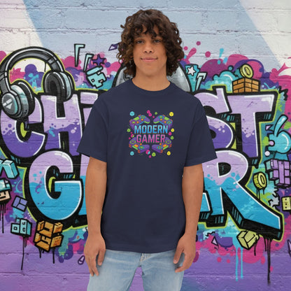 MODERN GAMER. Unisex Oversized Boxy Tee