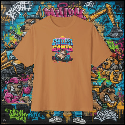 KITTY GAMER. Unisex Oversized Boxy Tee
