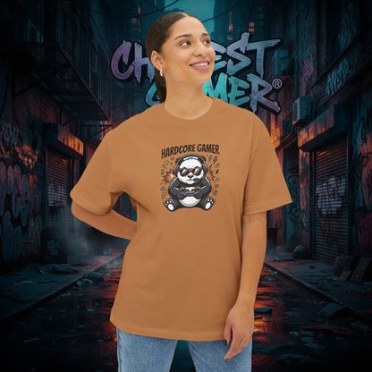 HARDCORE GAMER. Unisex Oversized Boxy Tee