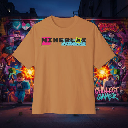 MINEBLOX. Unisex Oversized Boxy Tee