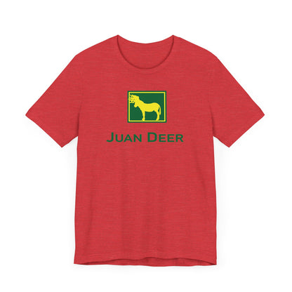 JUAN DEER V2. Unisex Jersey Short Sleeve Tee