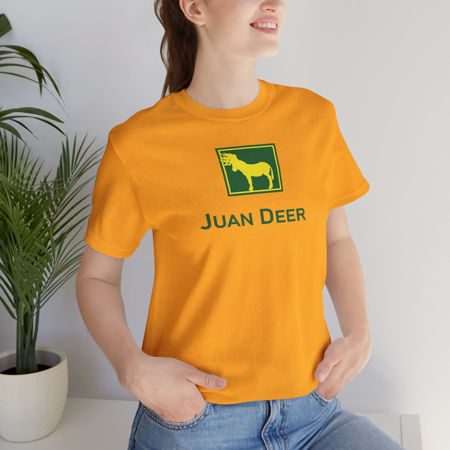 JUAN DEER V2. Unisex Jersey Short Sleeve Tee