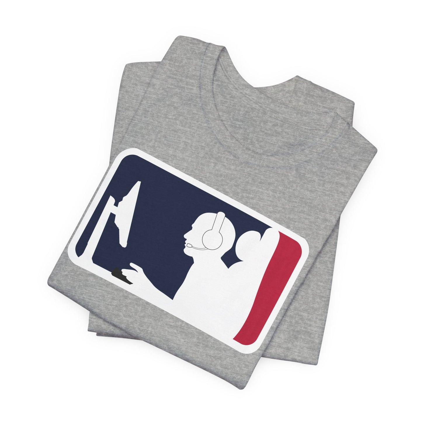 MAJOR LEAGUE GAMER (PC). Unisex Jersey Short Sleeve Tee