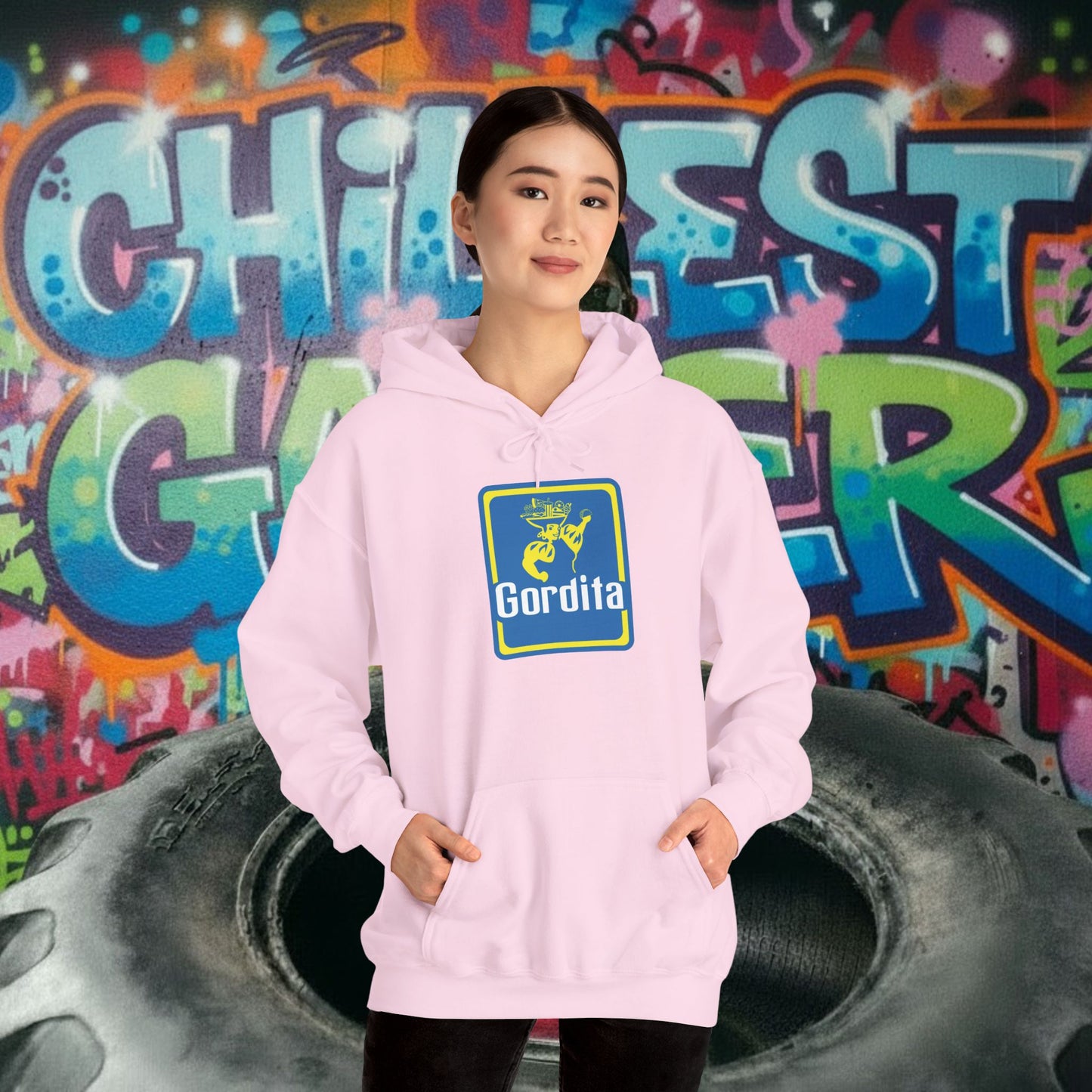 GORDITA. Unisex Heavy Blend™ Hooded Sweatshirt