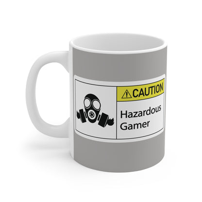 HAZARDOUS GAMER. Mug 11oz