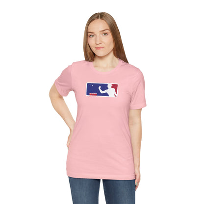 MAJOR LEAGUE PONGER. Unisex Jersey Short Sleeve Tee
