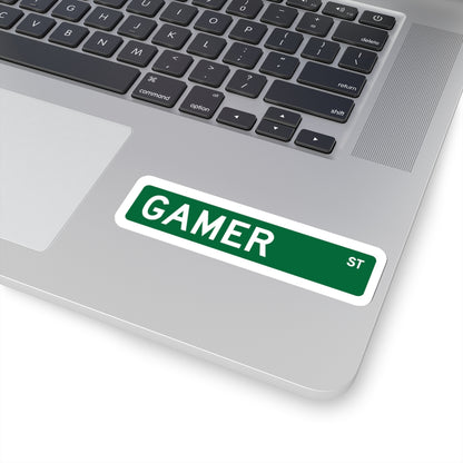 GAMER ST. Kiss-Cut Stickers