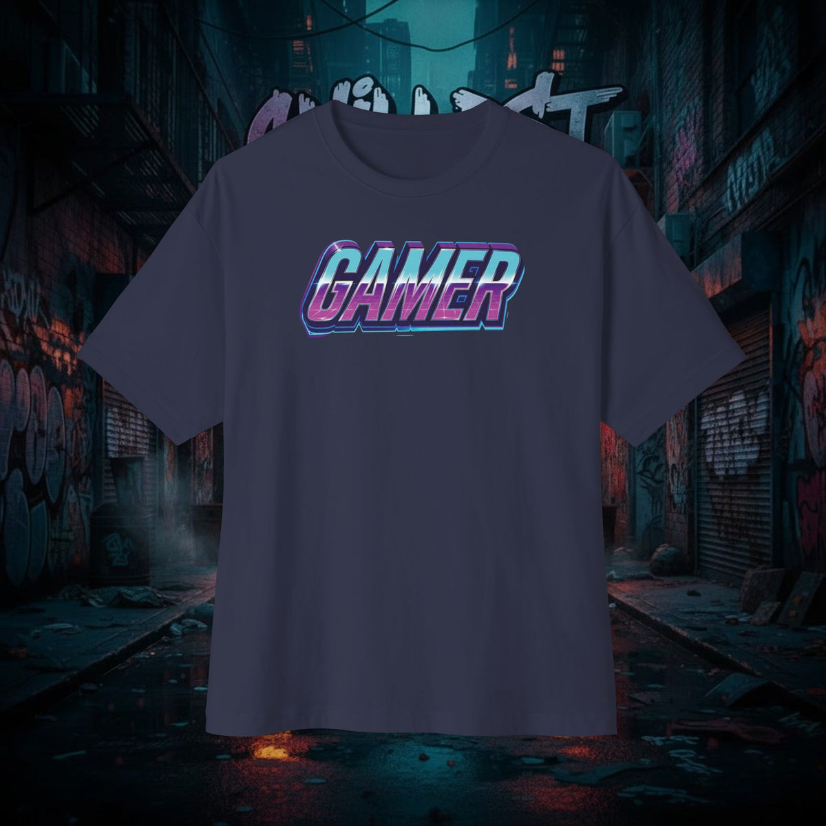 GAMER. Unisex Oversized Boxy Tee