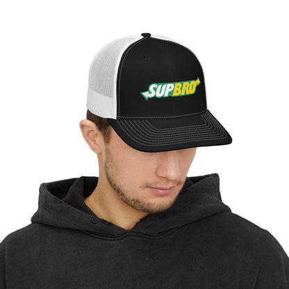 SUPBRO. Snapback Trucker Cap (Embroidery)