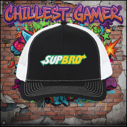 SUPBRO. Snapback Trucker Cap (Embroidery)