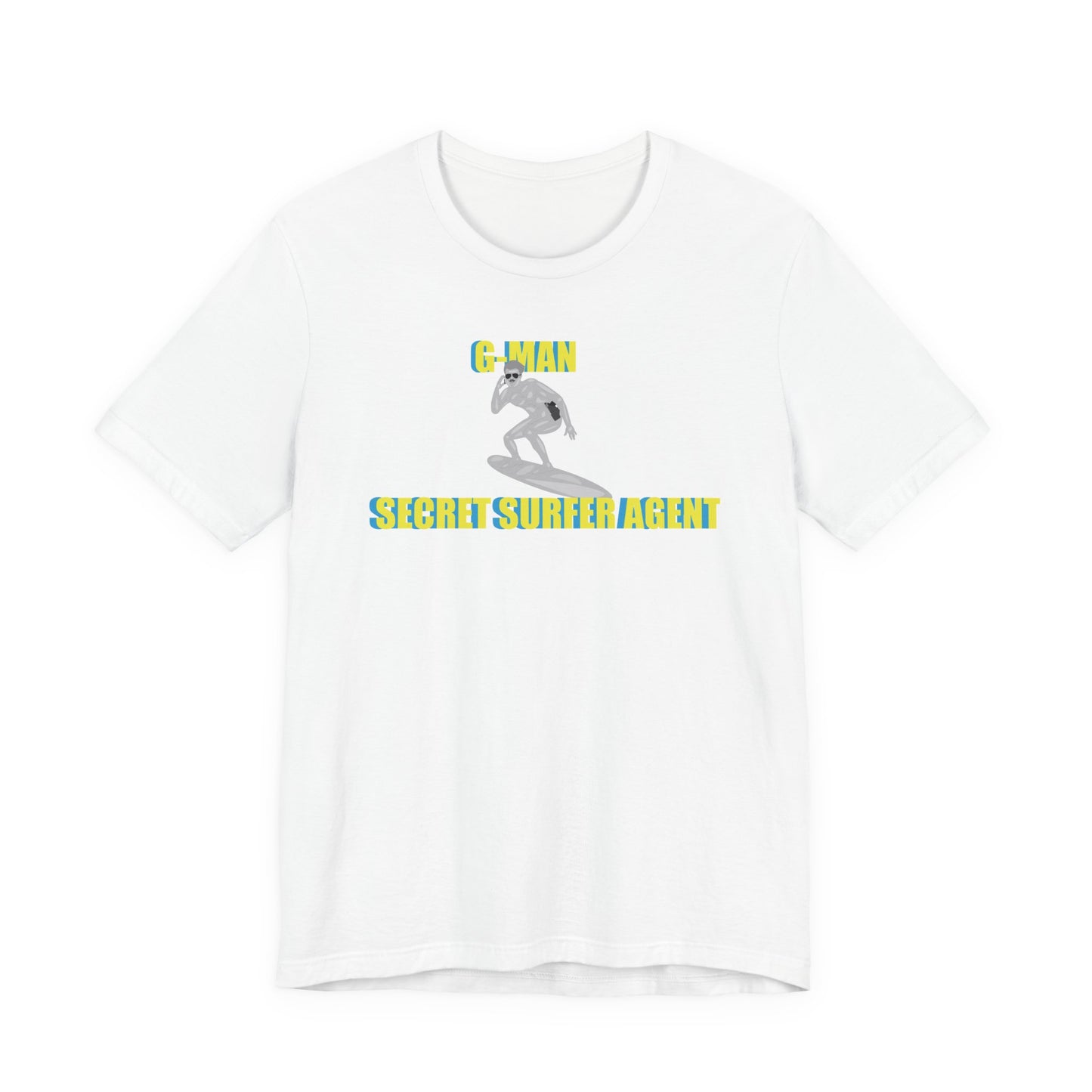 PLATINUM SURFER. Unisex Jersey Short Sleeve Tee