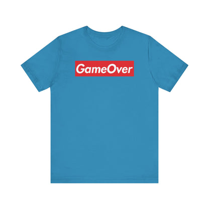 SUPER GAME OVER. Unisex Jersey Short Sleeve Tee