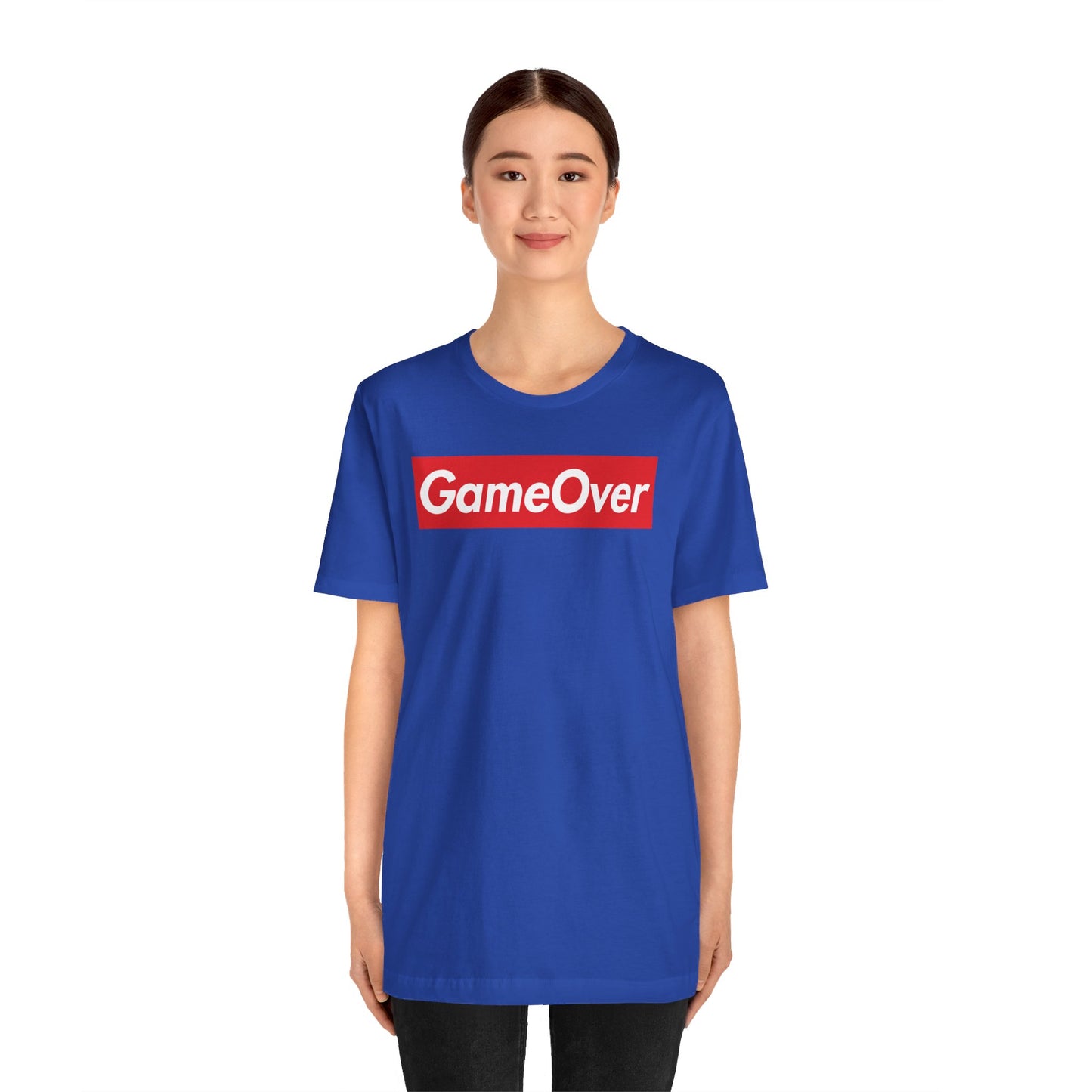 SUPER GAME OVER. Unisex Jersey Short Sleeve Tee