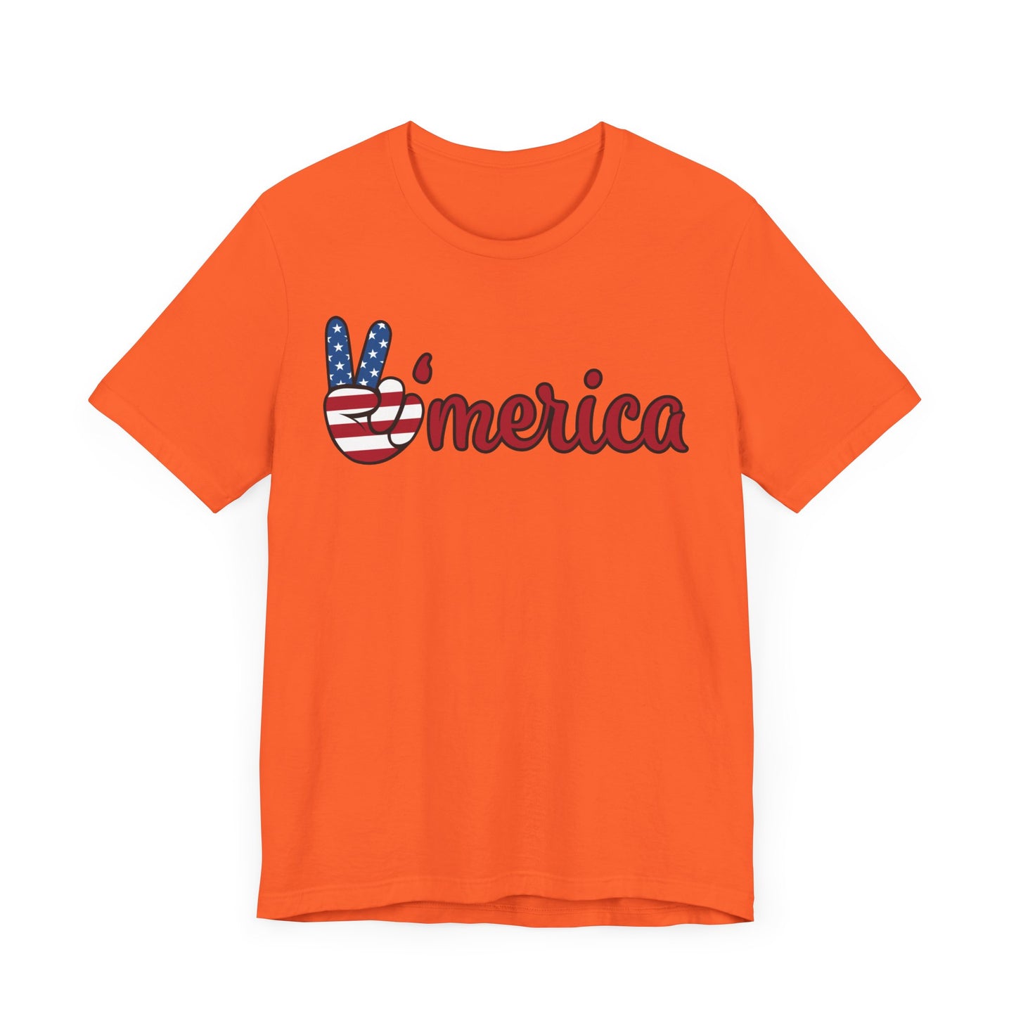 'MERICA. Unisex Jersey Short Sleeve Tee