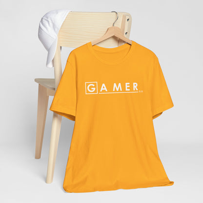 DR. GAMER IS IN THE HOUSE. Unisex Jersey Short Sleeve Tee