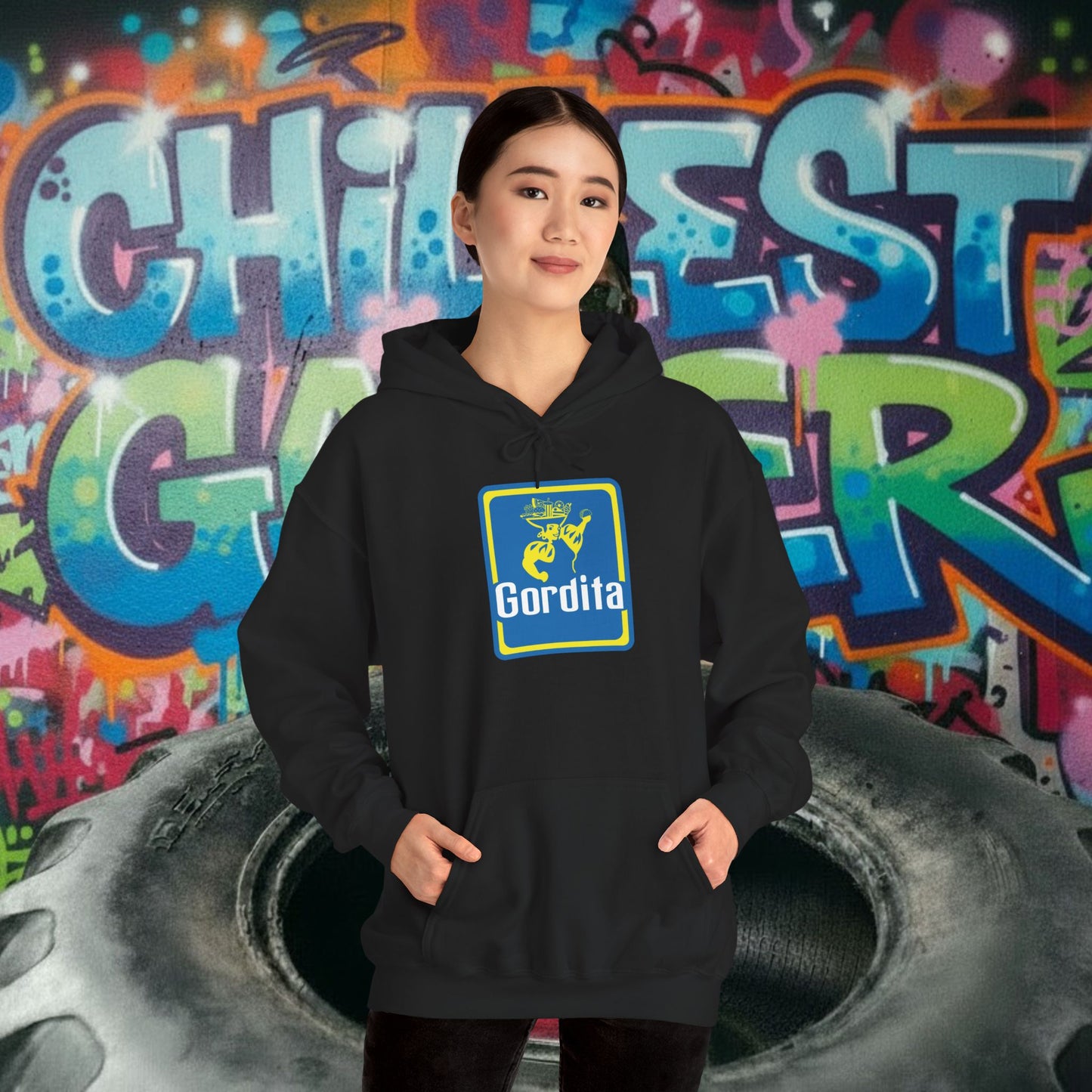 GORDITA. Unisex Heavy Blend™ Hooded Sweatshirt