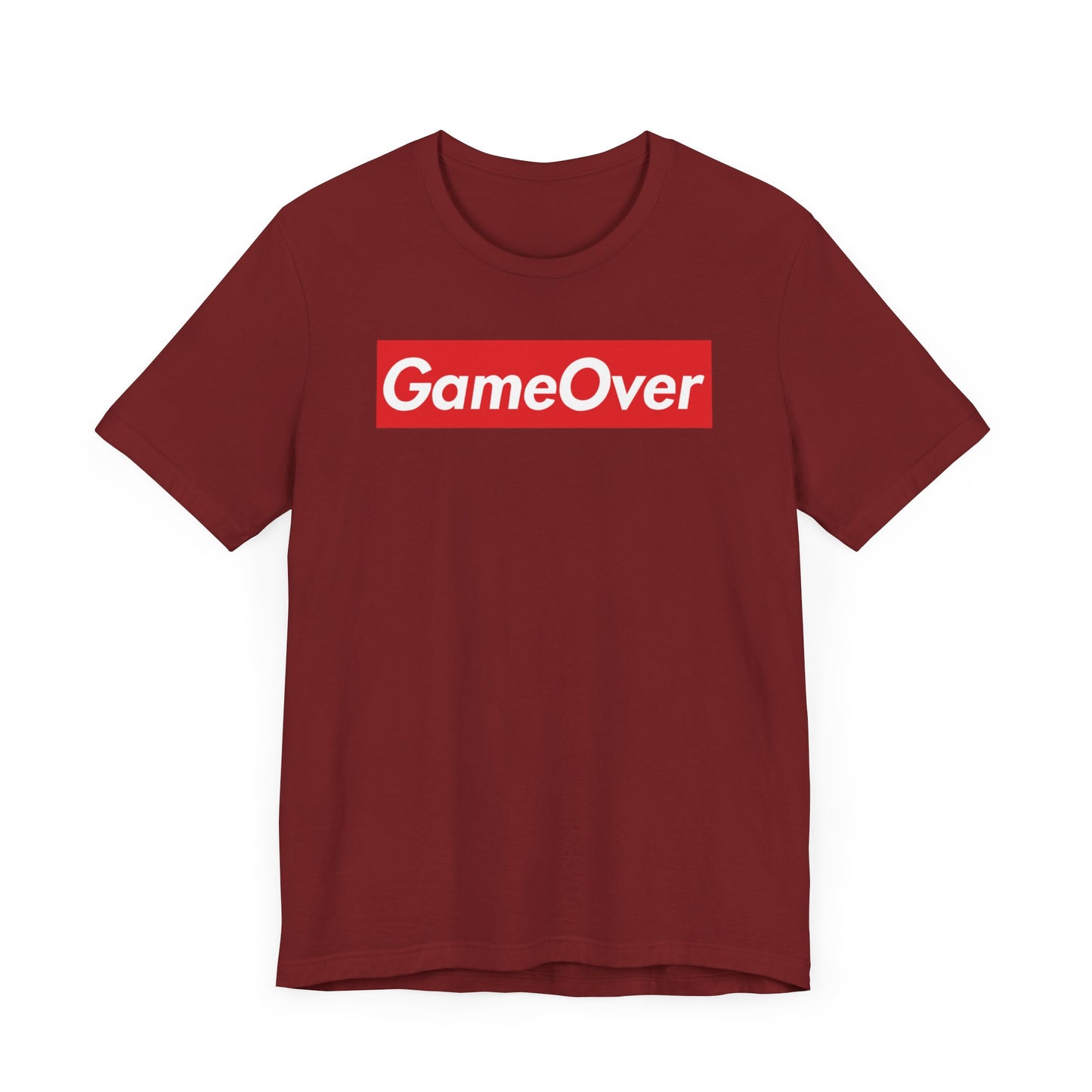 SUPER GAME OVER. Unisex Jersey Short Sleeve Tee