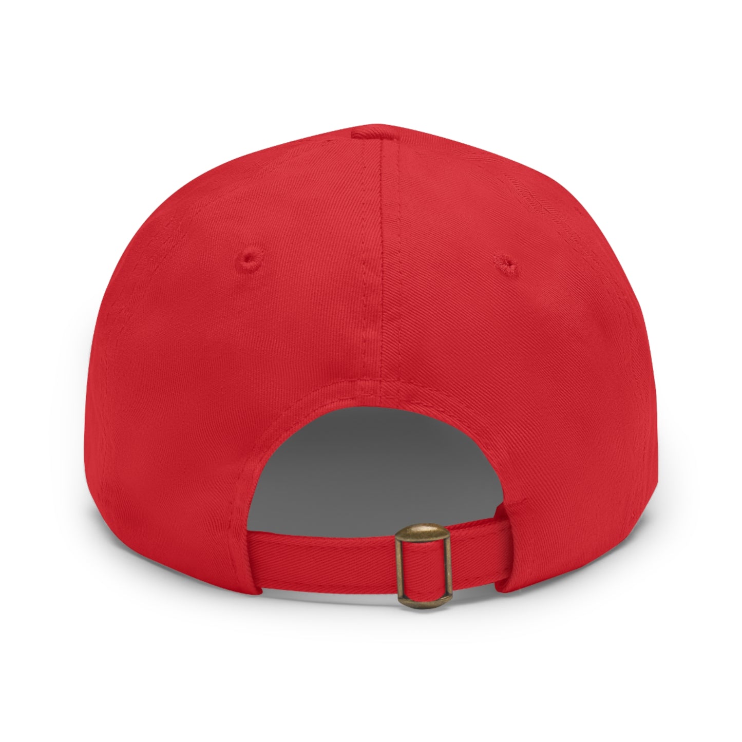 FED UP GAME UP. Dad Hat with Leather Patch (Rectangle)