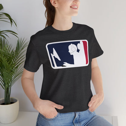 MAJOR LEAGUE GAMER (PC). Unisex Jersey Short Sleeve Tee