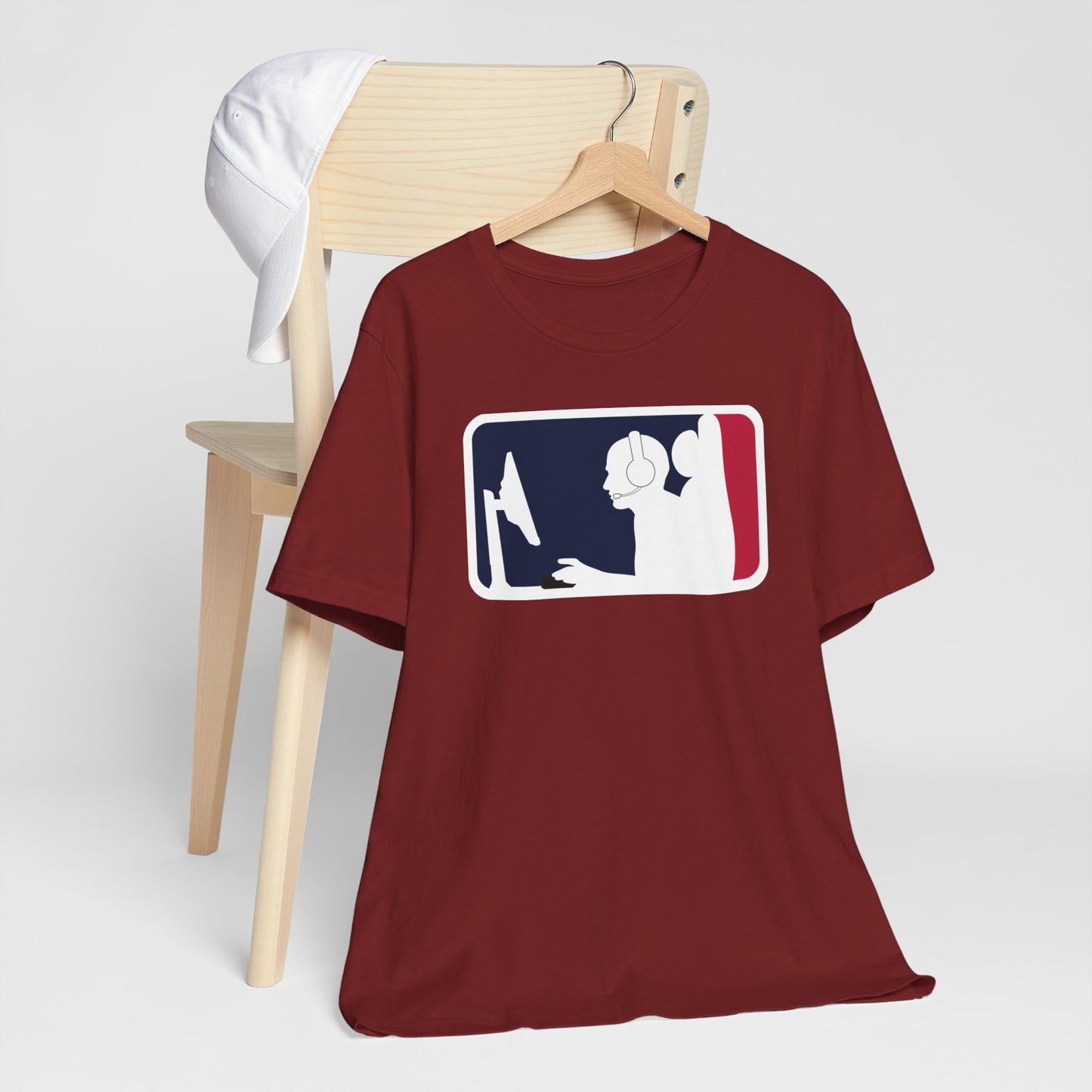 MAJOR LEAGUE GAMER (PC). Unisex Jersey Short Sleeve Tee