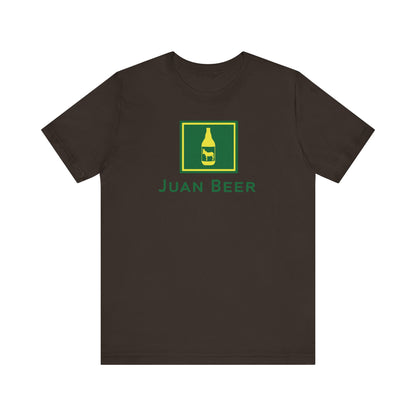 JUAN BEER. Unisex Jersey Short Sleeve Tee