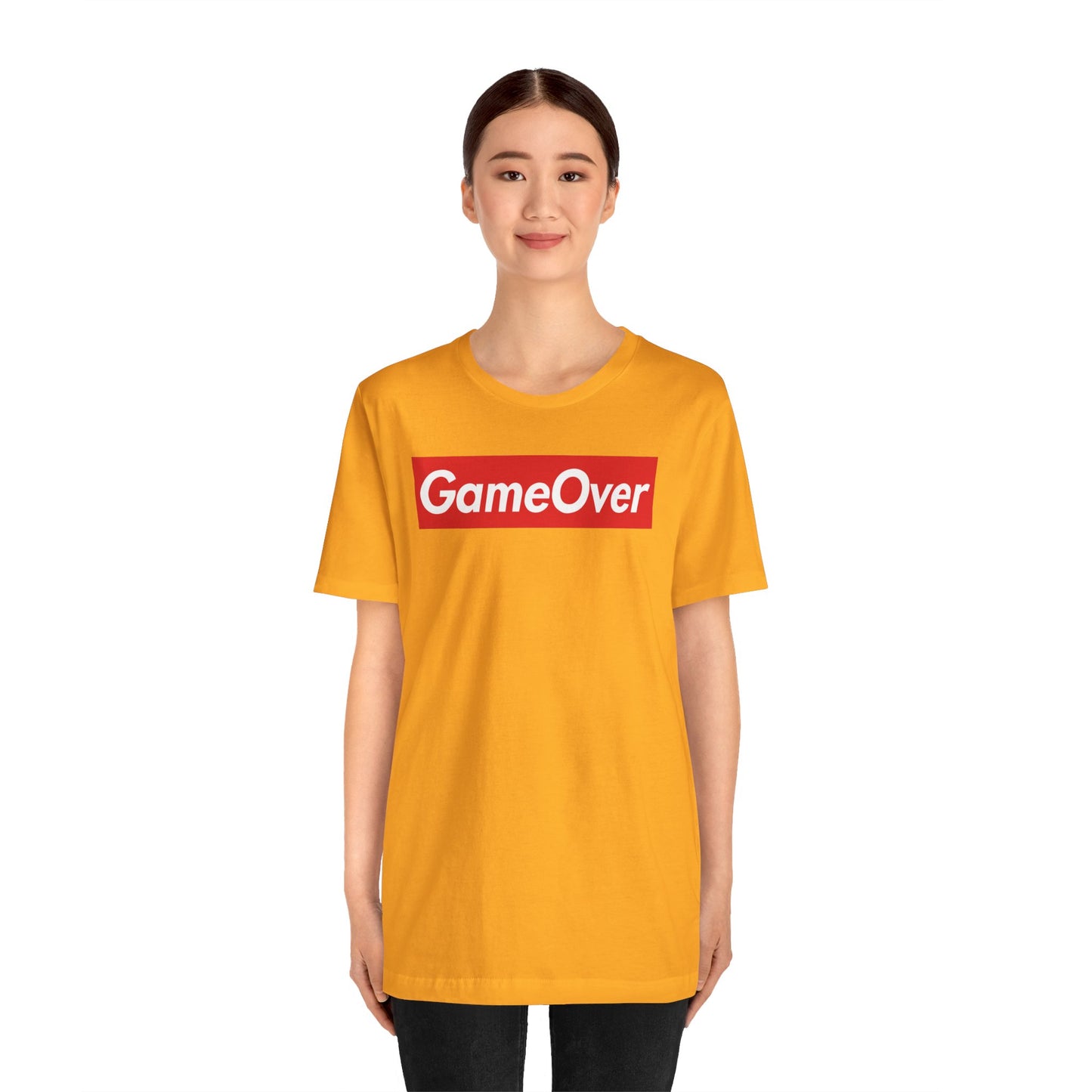 SUPER GAME OVER. Unisex Jersey Short Sleeve Tee