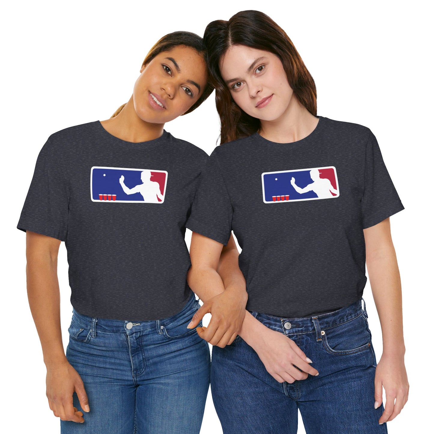 MAJOR LEAGUE PONGER. Unisex Jersey Short Sleeve Tee