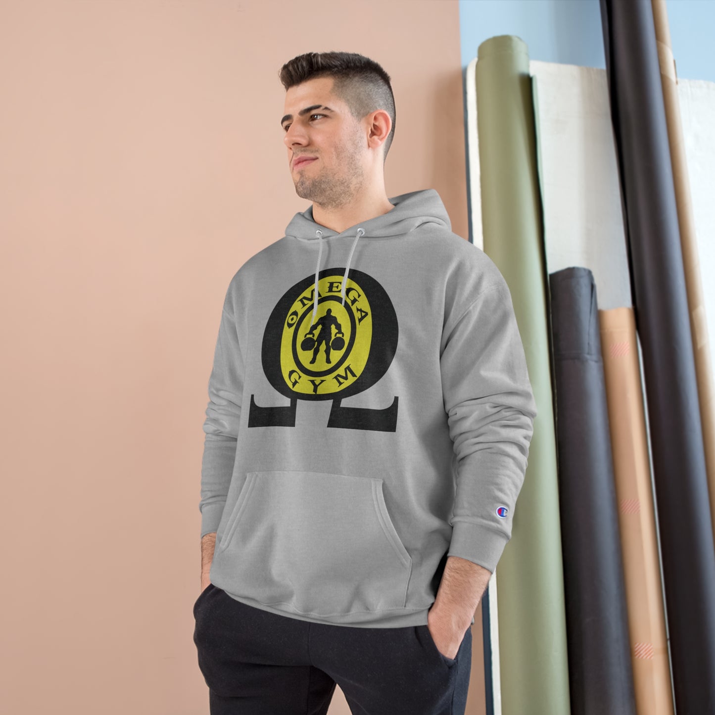 OMEGA GYM. Champion Hoodie