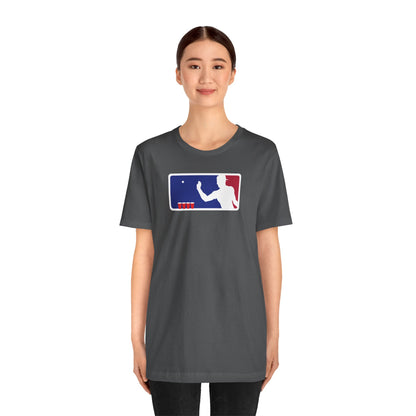 MAJOR LEAGUE PONGER. Unisex Jersey Short Sleeve Tee