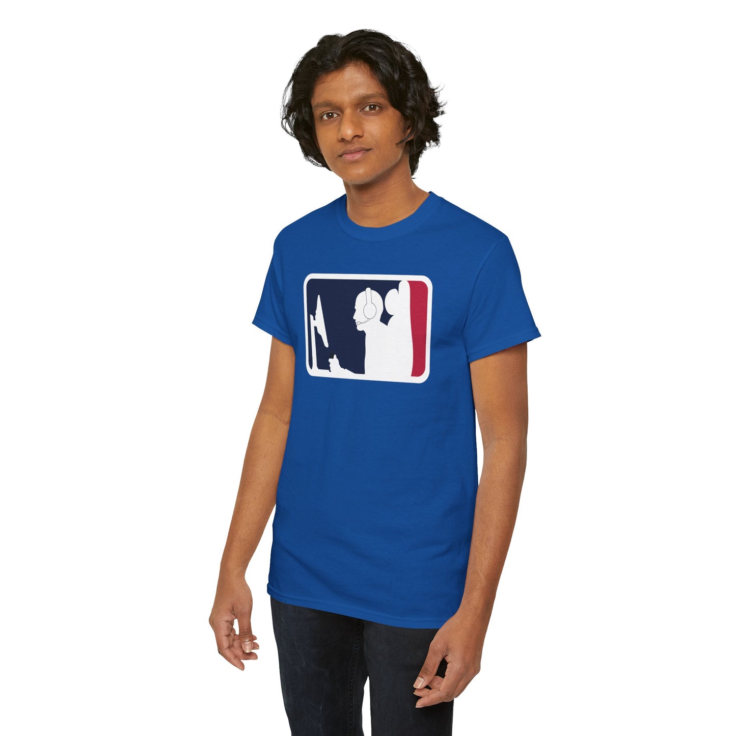 MAJOR LEAGUE GAMER (CONSOLE). Unisex Heavy Cotton Tee