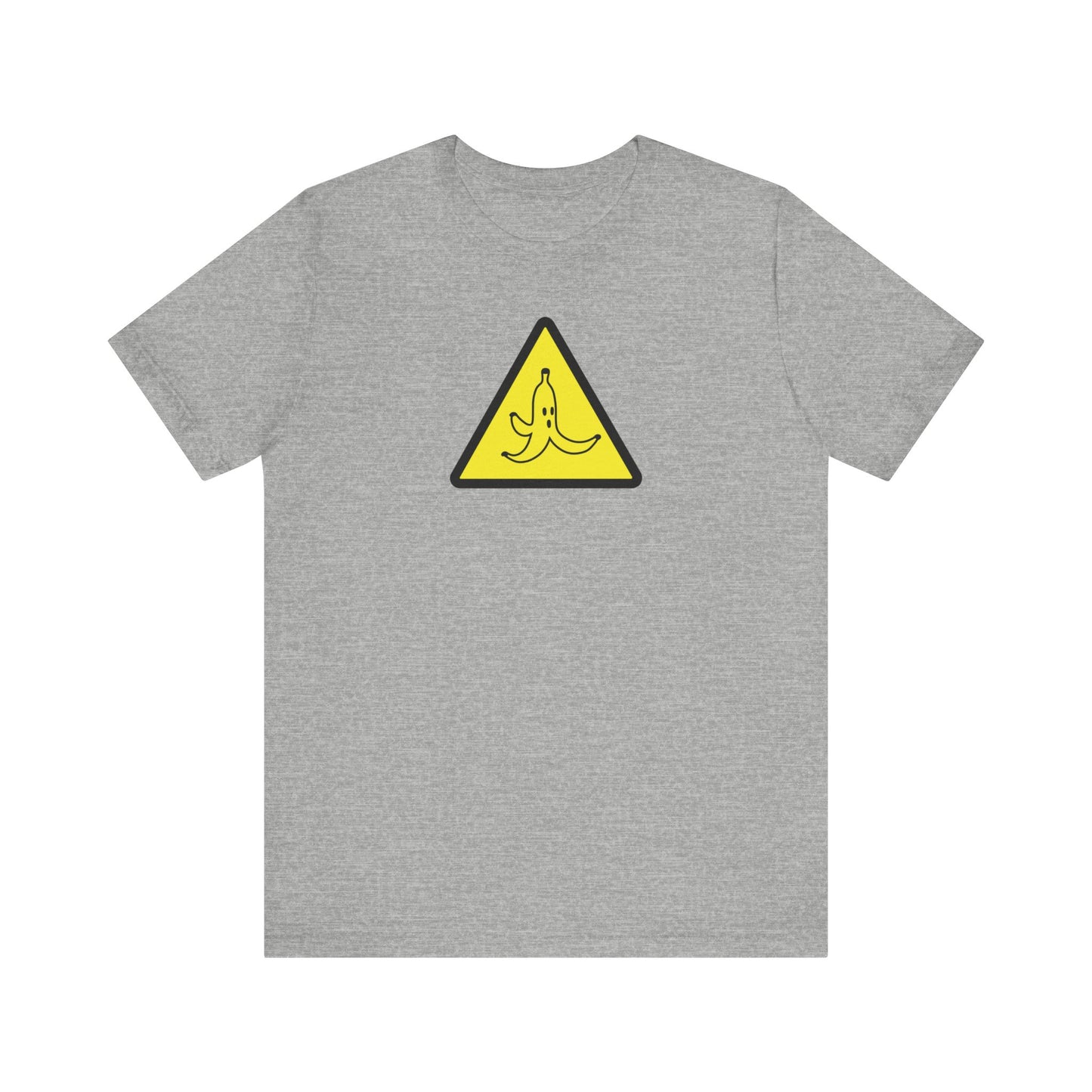 CAUTION BANANA. Unisex Jersey Short Sleeve Tee