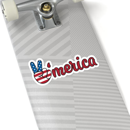 'MERICA. Kiss-Cut Stickers