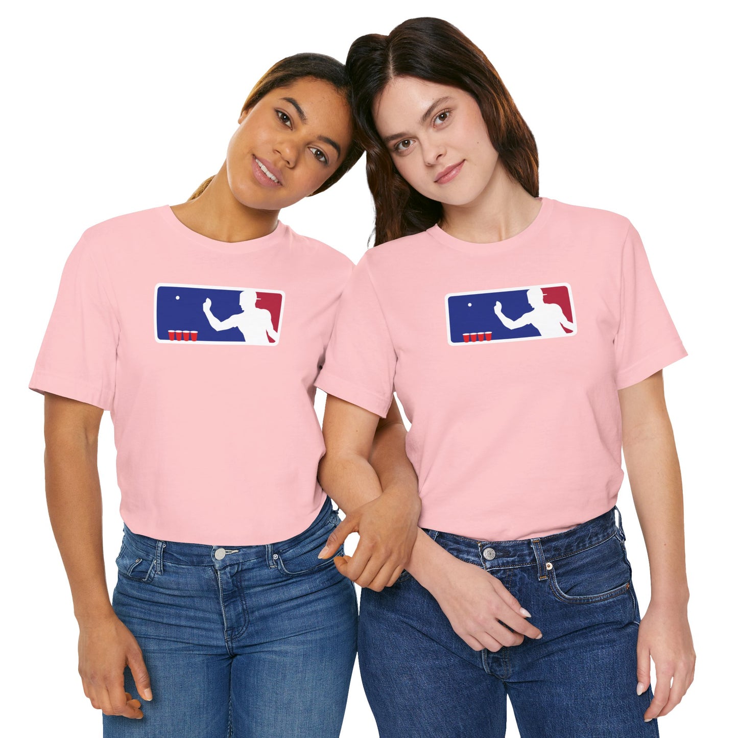 MAJOR LEAGUE PONGER. Unisex Jersey Short Sleeve Tee