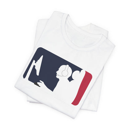 MAJOR LEAGUE GAMER (PC). Unisex Jersey Short Sleeve Tee