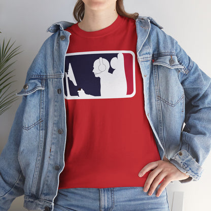 MAJOR LEAGUE GAMER (CONSOLE). Unisex Heavy Cotton Tee