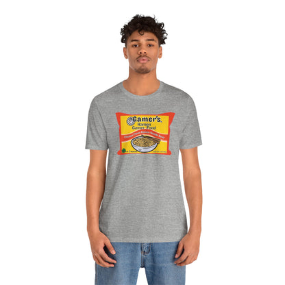 RAMEN GAMER FOOD. Unisex Jersey Short Sleeve Tee